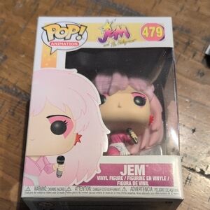 Funko Pop! Animation Jem Figure - Pink and Purple